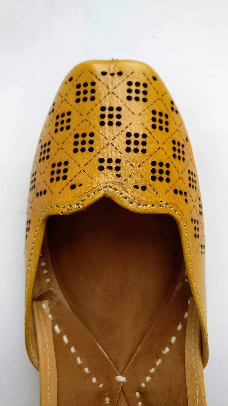 handmade leather ballet flats