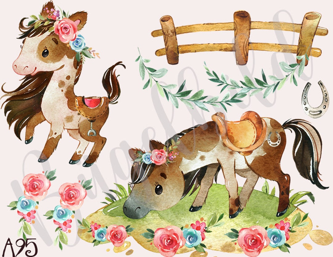 Ironing Picture Horse, Horses Ironing Picture, Pony Ironing Picture