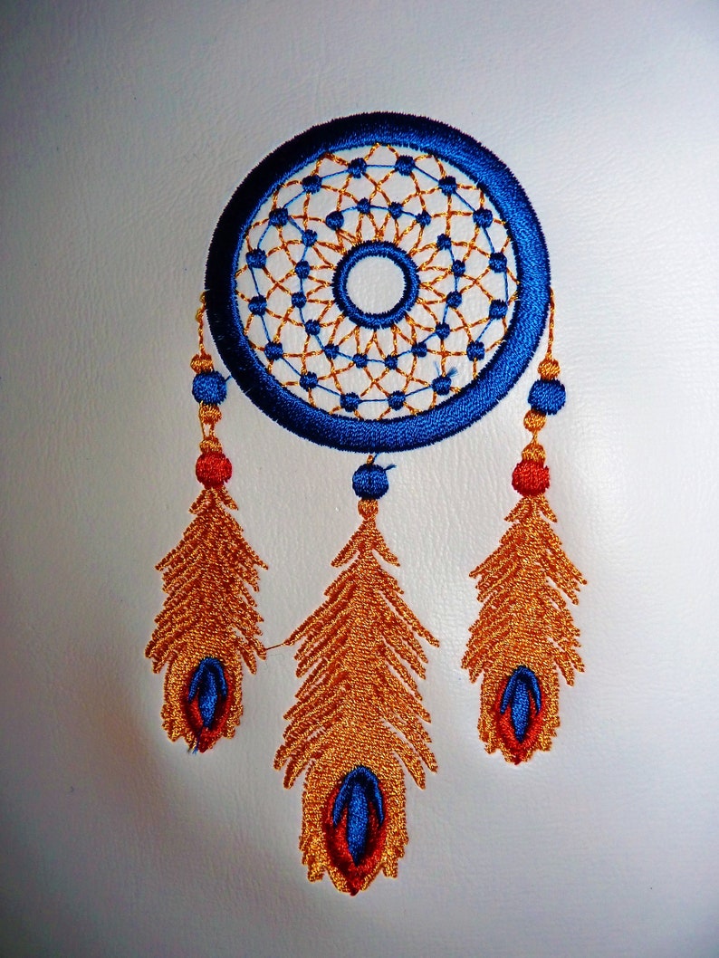 Dream Catcher Embroidery Design, Traumfänger Stickdatei 9 Sizes, 9