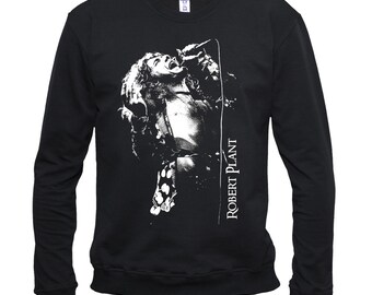 Robert Plant Led Zeppelin Lightweight Sweatshirt Men Regular Fit