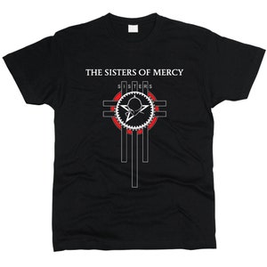 The Sisters Of Mercy Heavyweight 190 gsm Cotton Black Men T-shirt