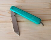 Vintage Folding Pocket Knife USSR (Soviet) Zarya Davydkovo, Retro, lot 34-4