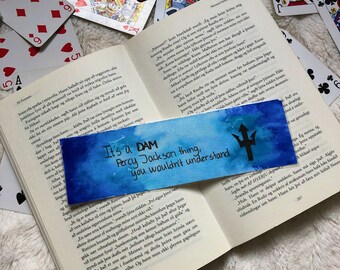 Items Similar To Percy Jackson Set Of 3 Bookmarks On Etsy