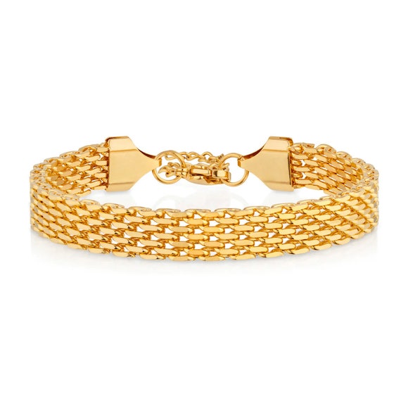 GRADUATED CAGE LINK BRACELET】 - Time is on - アクセサリー