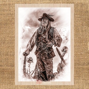 Digitale Laser-Cut-Datei - ALTER PIRATE - Laser geschnittene Dateien für Glowforge, Laser-Ready-Dateien für die Gravur von perfekten Geschenken.