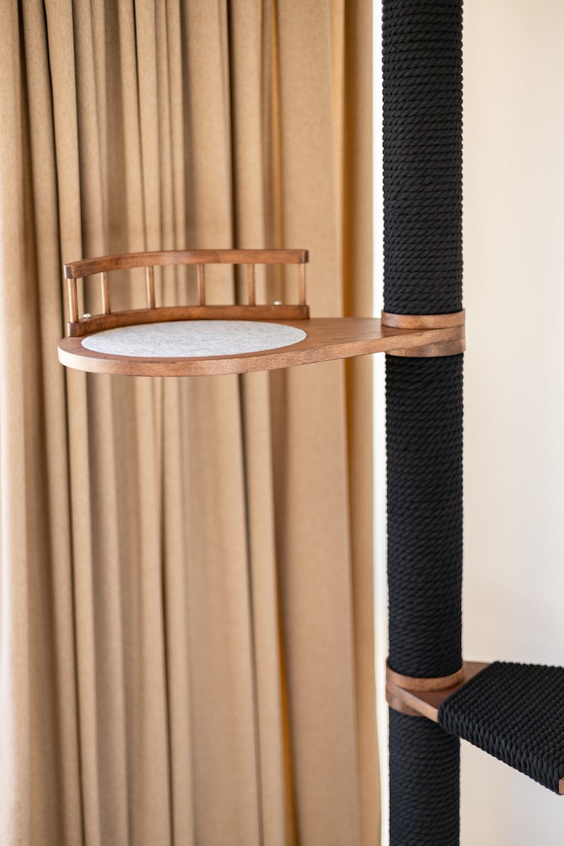 Floor to Ceiling Cat Tree Adjustable Height Cat Tree Cat Etsy