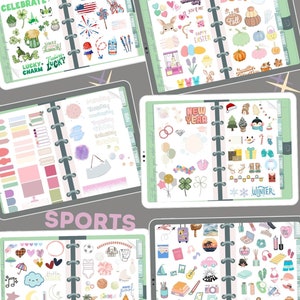 Digital Sticker Book | Good Notes Stickers | Samsung Android Apple ...