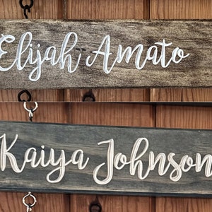 Name Slat Only | Add On For Existing Sign | For Grandchildren Sign