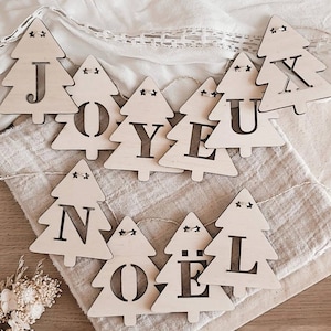 Décoration de Noël - Guirlande de Noël - Joyeux Noël