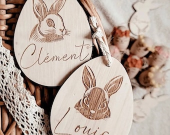 Personalized Easter Egg Medallion