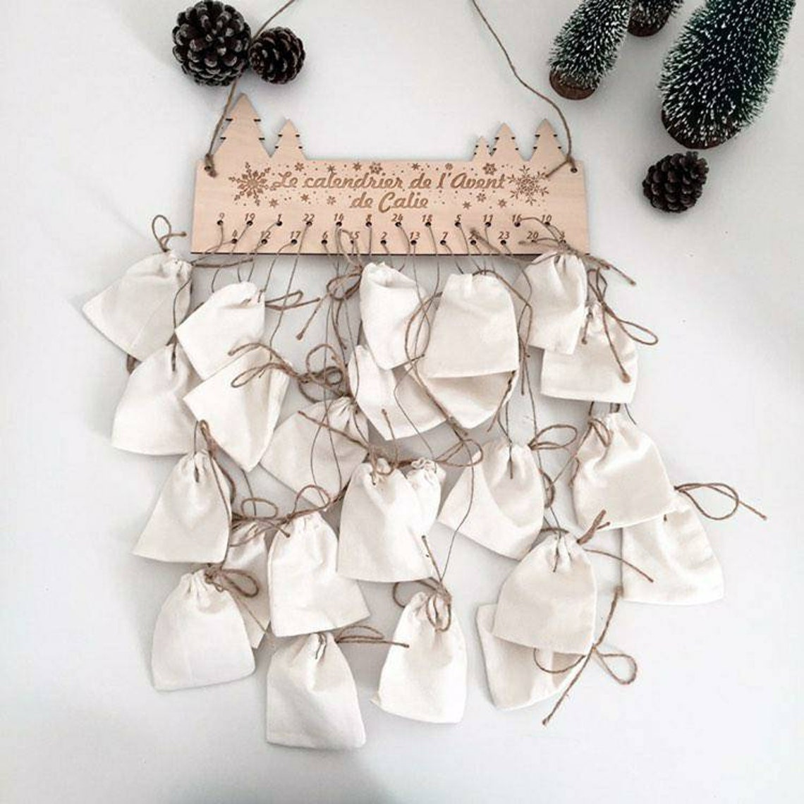Advent Calendar Etsy