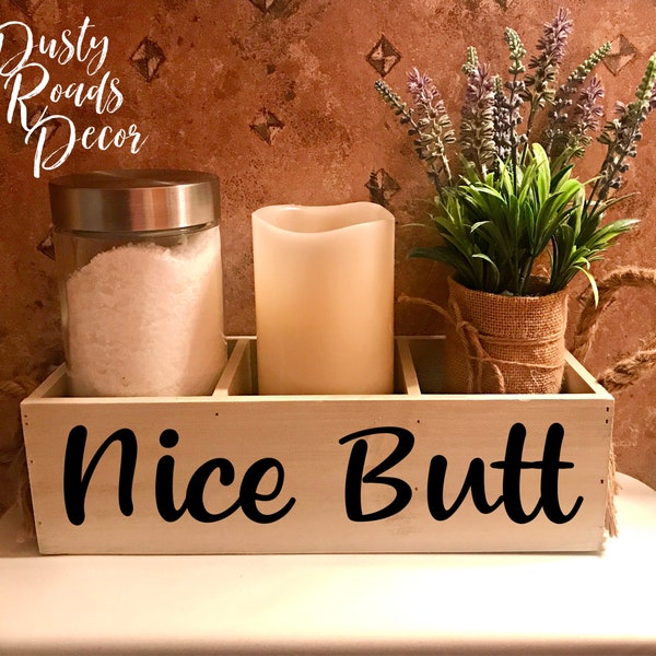 Nice Butt Toilet Paper Holder Bathroom Decor SVG Instant download Cut files