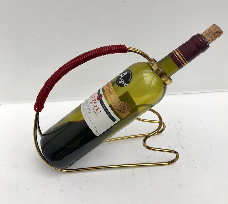 vintage wine bottle holder