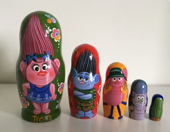 trolls nesting dolls
