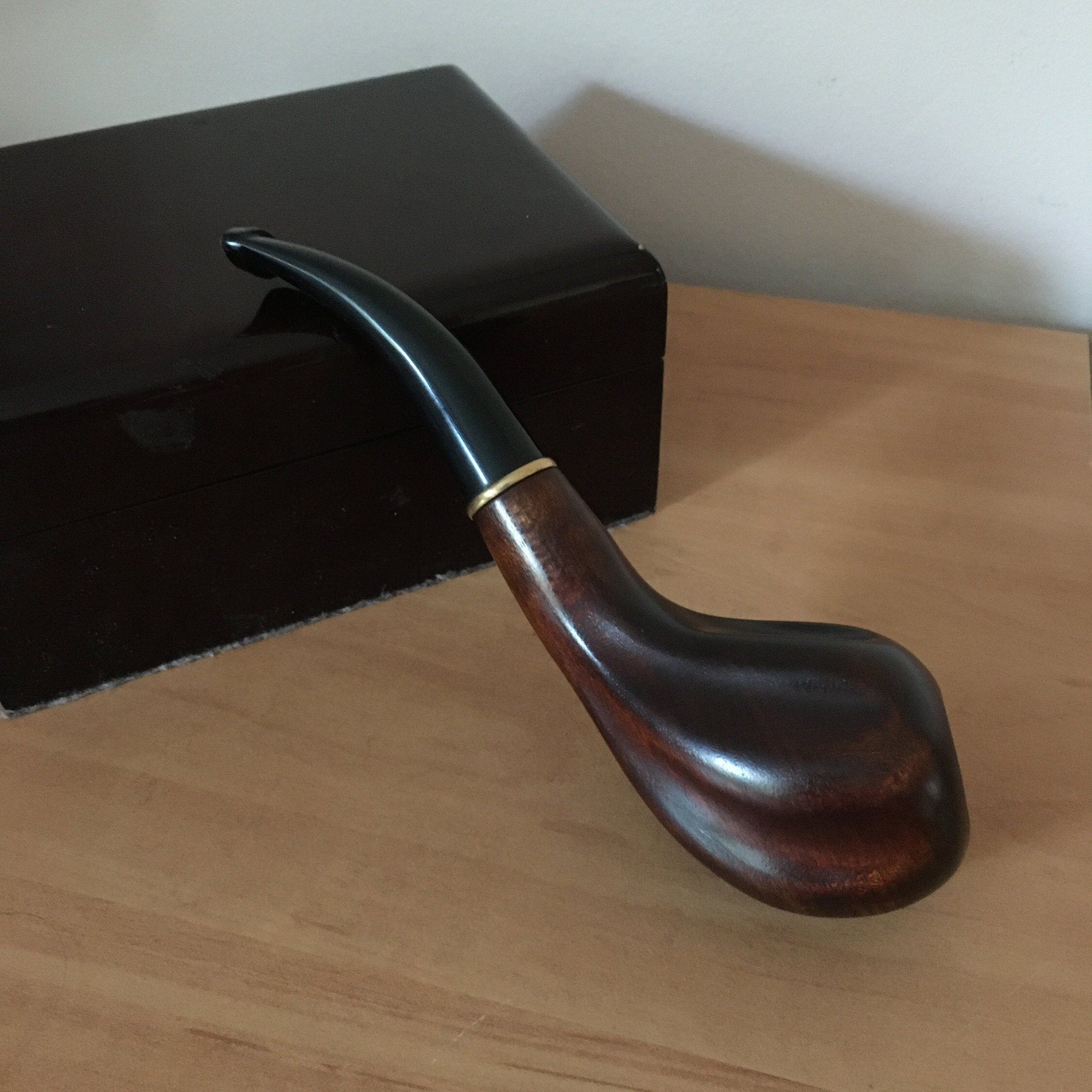 Deluxe Smoking Pipes Real Wood Pear Tree Hand Made Crafted in Etsy