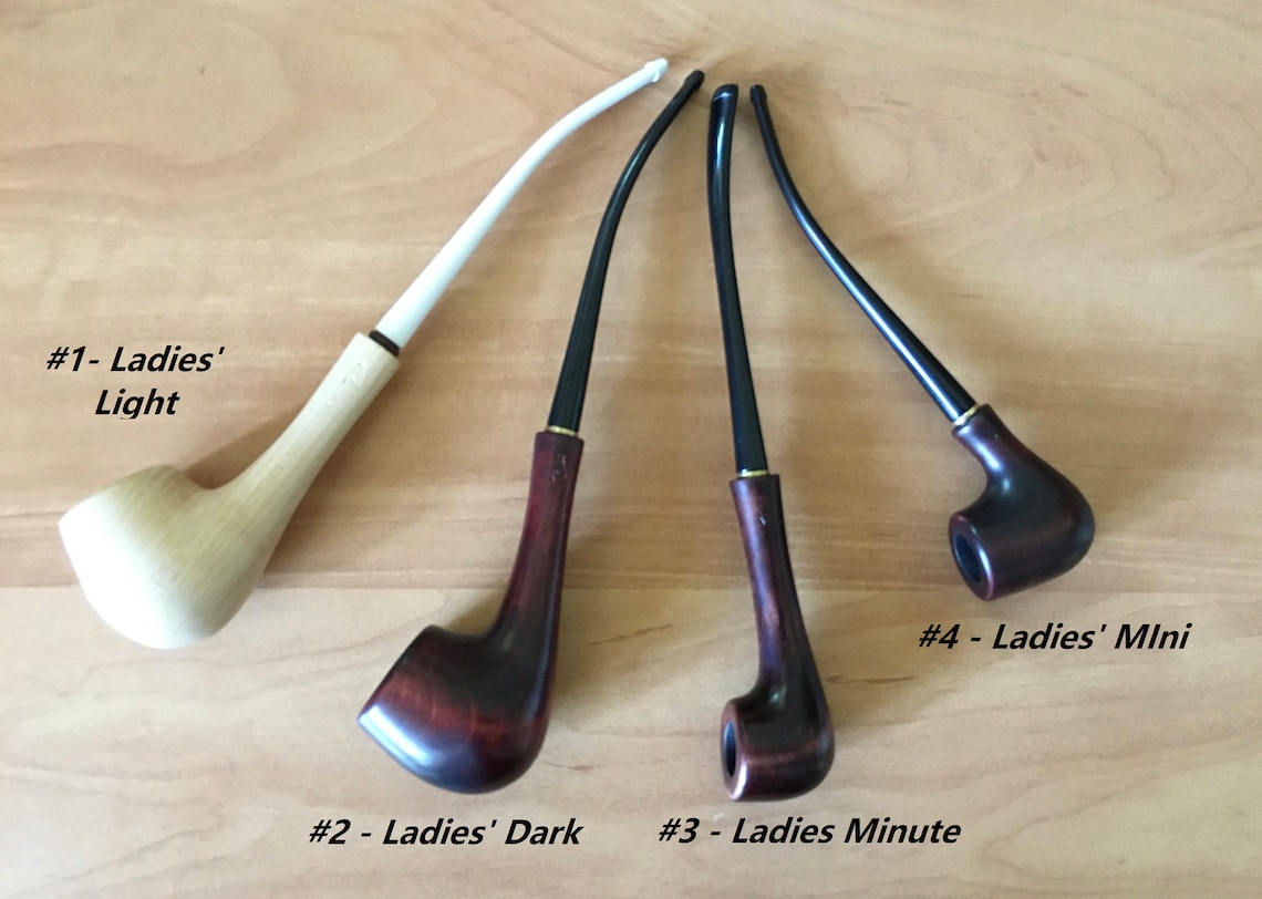 Assorted Deluxe Ladies' Tobacco Smoking Pipes Hand Made Etsy Canada