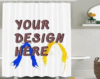Custom Shower Curtain Etsy