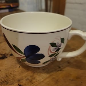 Vintage svampglas, OAKVILLE CHURCH GRESLEY, tillverkad i England, stor sopp och kanna. T G Green