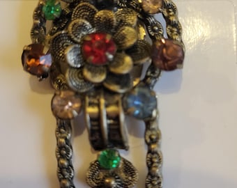 Clip para vestido checo art déco vintage