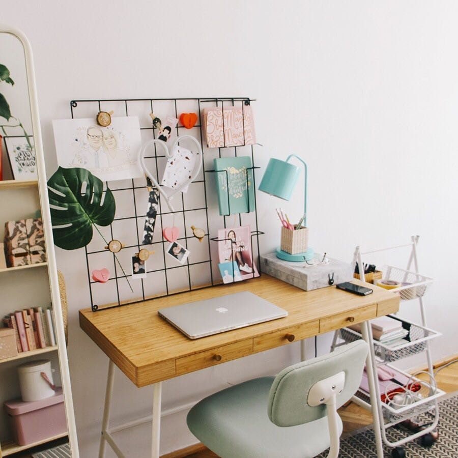 Desk wall grid deals