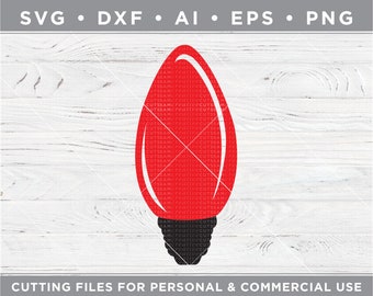 Download Christmas Bulb Svg Etsy