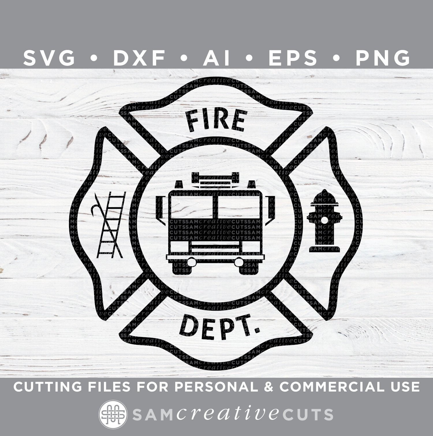 Download Fire Department svg Fire Dept svg Firefighter svg Maltese ...