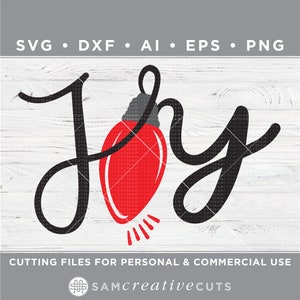Christmas lights SVG / Christmas bulb SVG / Holiday SVG / xmas svg- Cutting files for Silhouette & Cricut svg/dxf/ai/ eps/png w-17