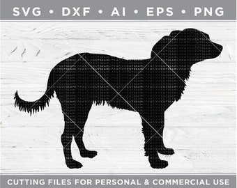 Russian Toy Terrier SVG, Russkiy Toy Silhouette SVG - Cutting files for Silhouette & Cricut, svg - dxf  ai  eps  png / n-034