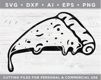 Pizza svg / PlainPizza svg / I Love Pizza svg / Food svg - Cutting files - Silhouette & Cricut dxf/ai/eps/png f-4