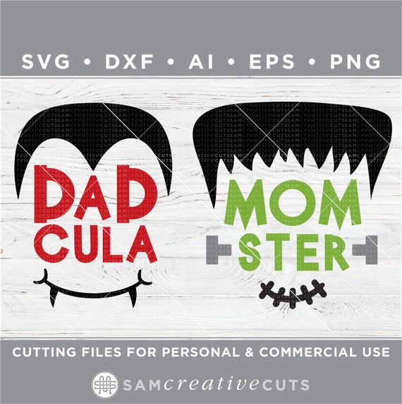 Download Momster Svg Dadcula Svg Family Halloween Svg Funny Etsy