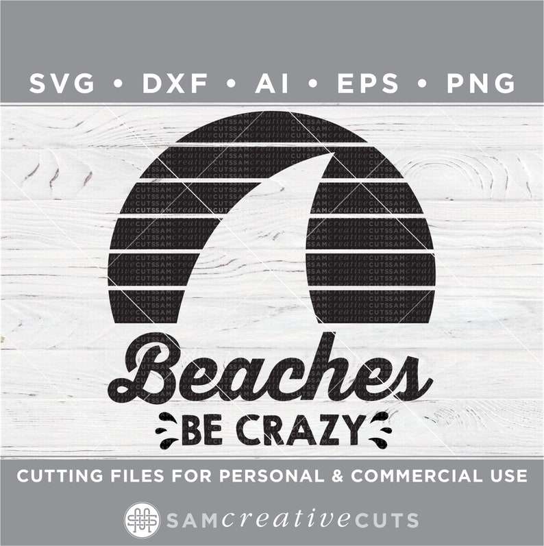 Download Beaches Be Crazy SVG Summer svg Shark SVG Shark Week SVG ...