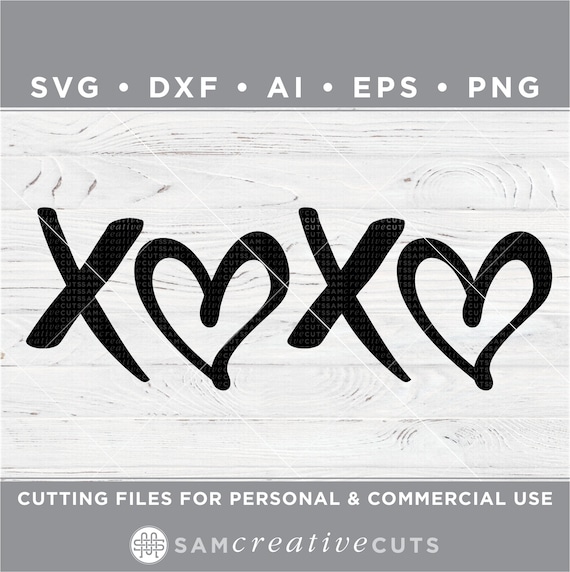 Download Xoxo Svg Valentine S Day Svg Love And Kisses Svg Etsy