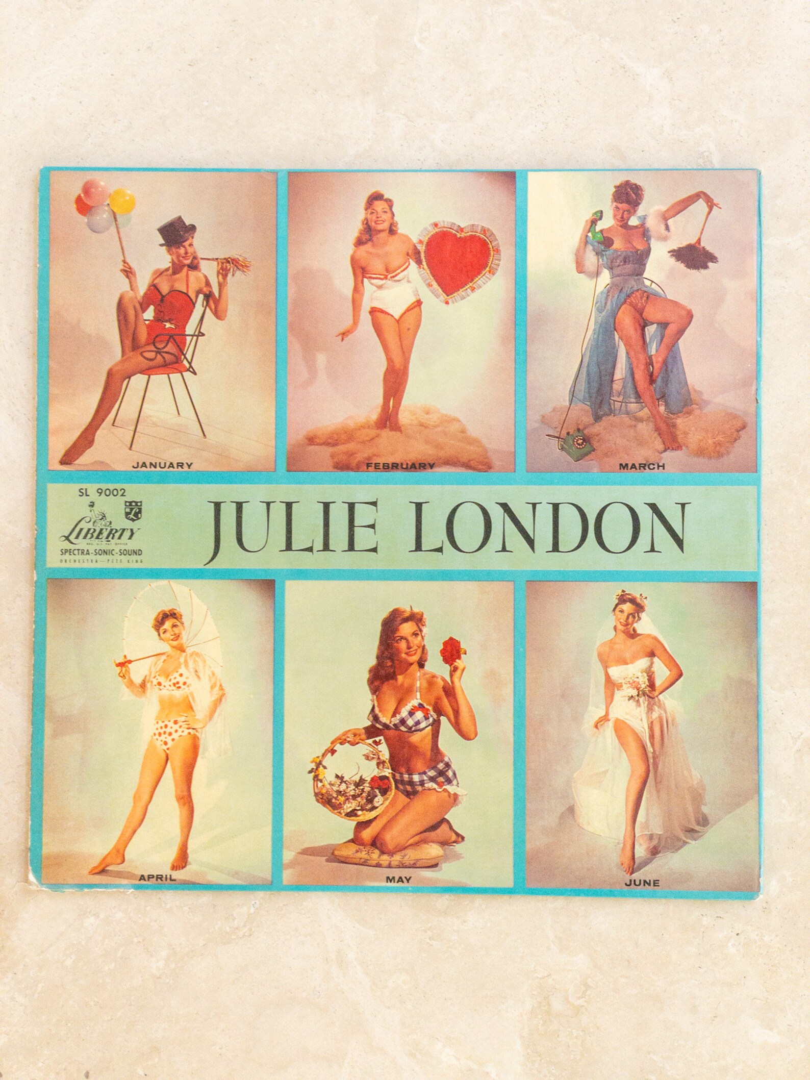 Julie London Calendar Girl Original First Press SL 9002 Etsy