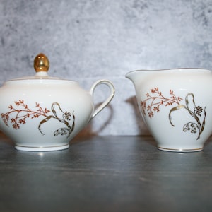 Vintage 1945 Winterling Germany #26 Cream and Sugar