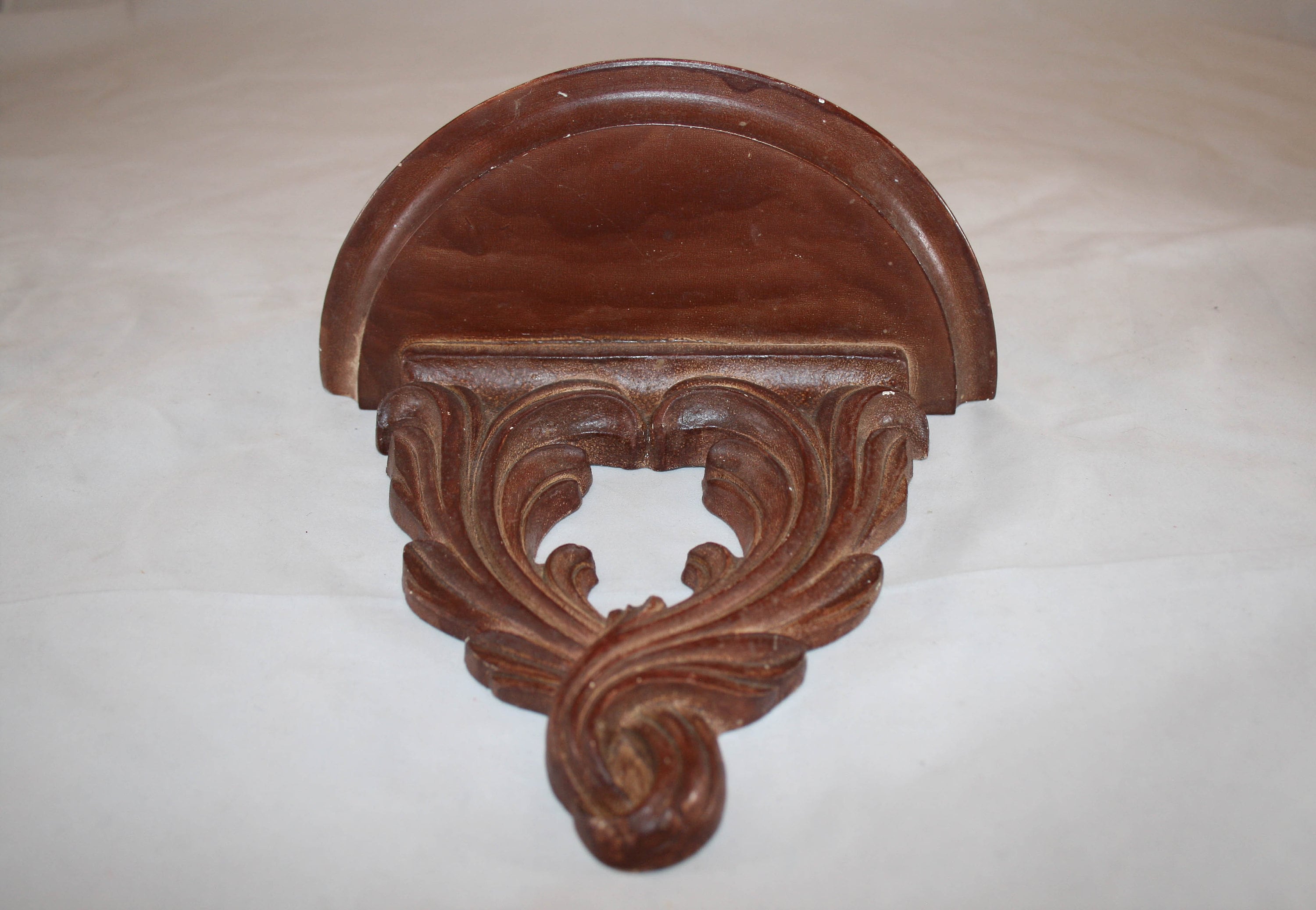 Syroco Wall Shelf Small Syroco Wall Shelf Vintage 1950s Etsy