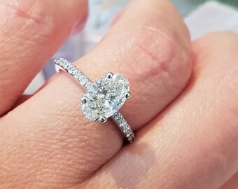 ダイヤモンドリング 2ct ゲンセキ 2カラット K10YG リング | ENEY エネイ – ENEY公式