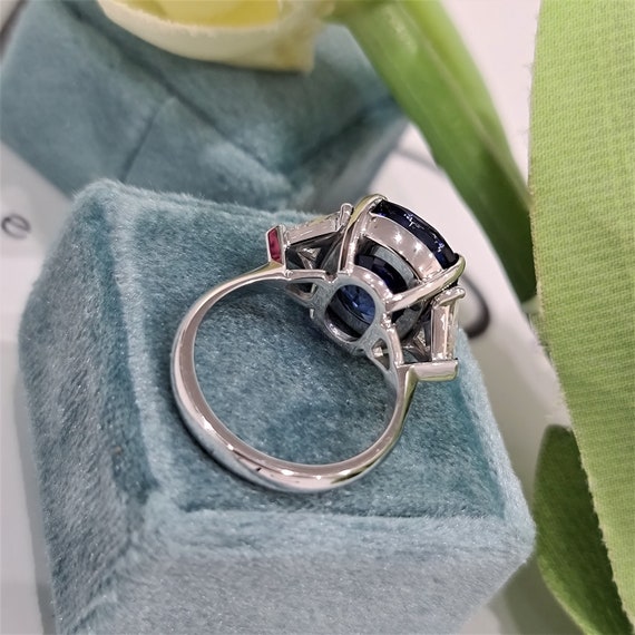 12 Carat Cushion Cut Engagement Rings