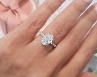 楽天市場】ダイヤモンド リング 2.200ct M I1 オーバル