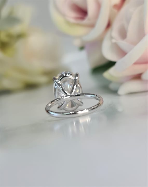 Oval 5 shop carat diamond