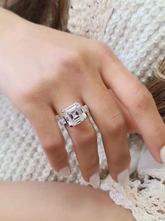 Diamant taille asscher hotsell