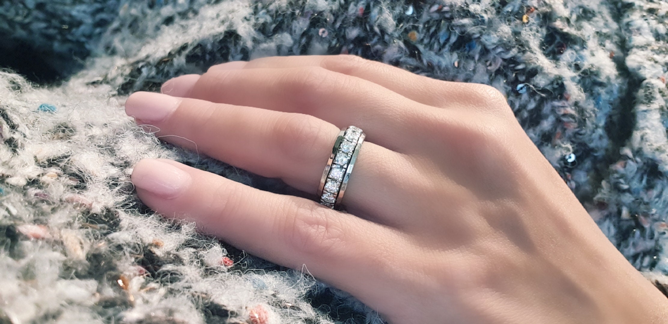 3 carat diamond band deals