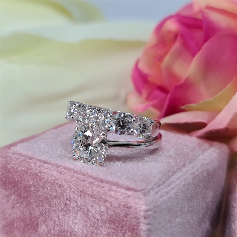 3 CT Brilliant Cut IGI Certified Lab Created Diamond Etsy