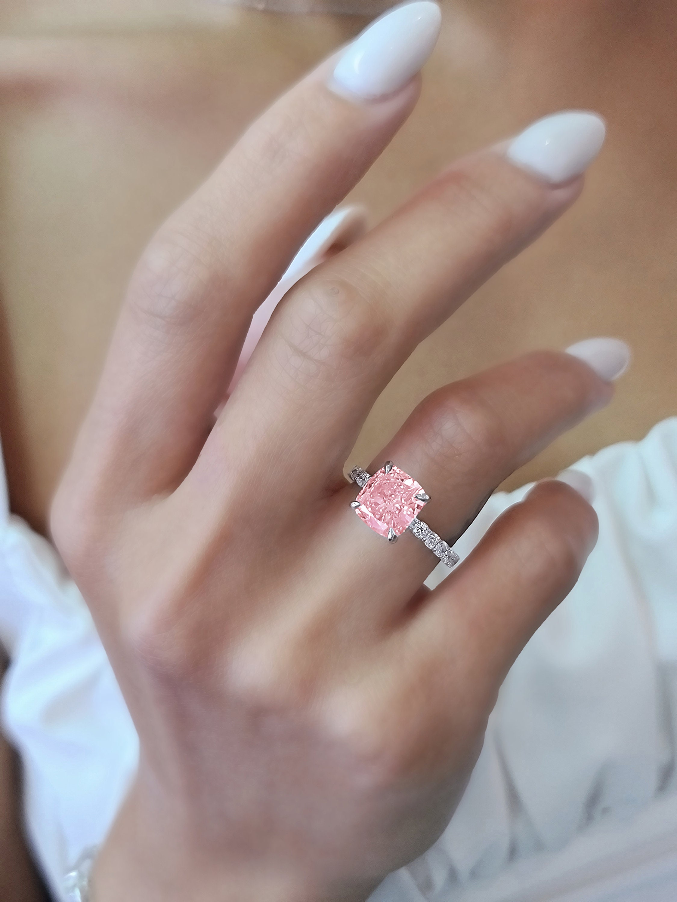 Pink Diamond Rings