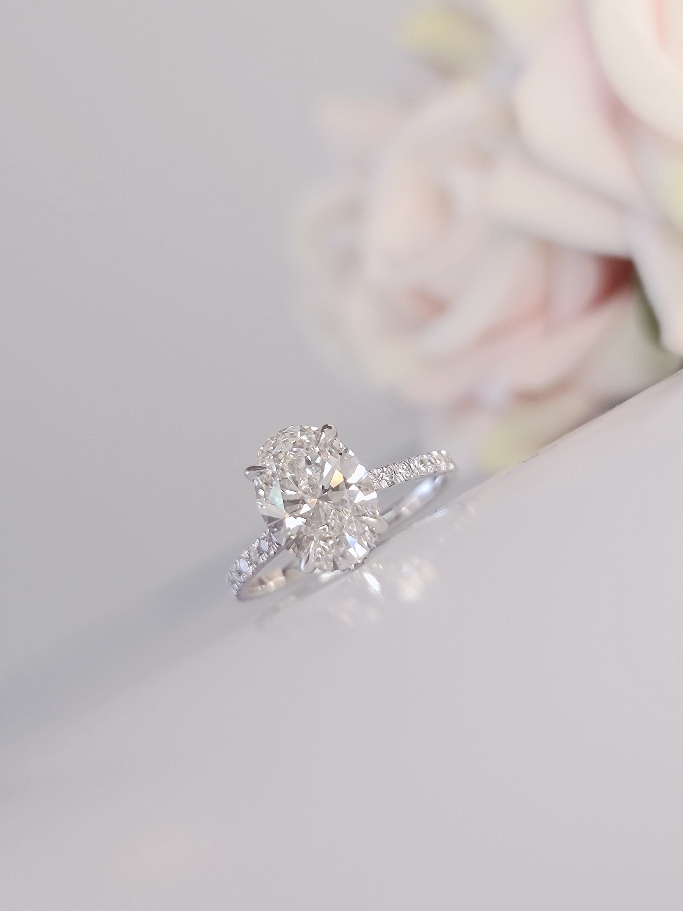 ラボグロウンダイヤモンド2ct ⅮVVS1IGI鑑定書付き