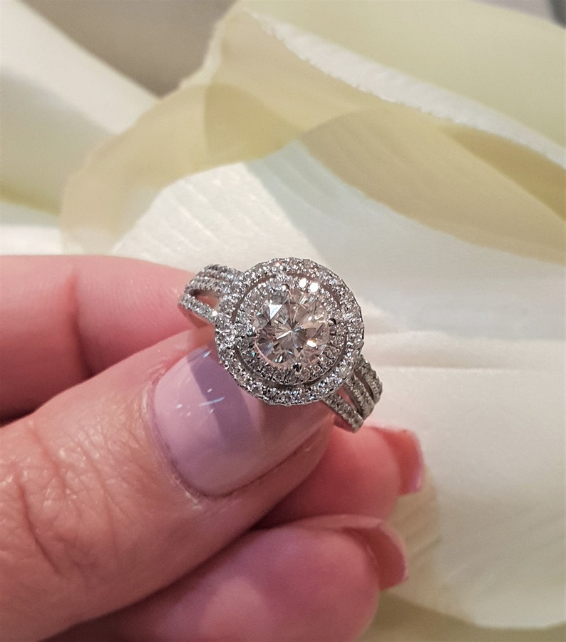 2 Carat IGI Certified LAB Created Diamond Engagement Ring Etsy