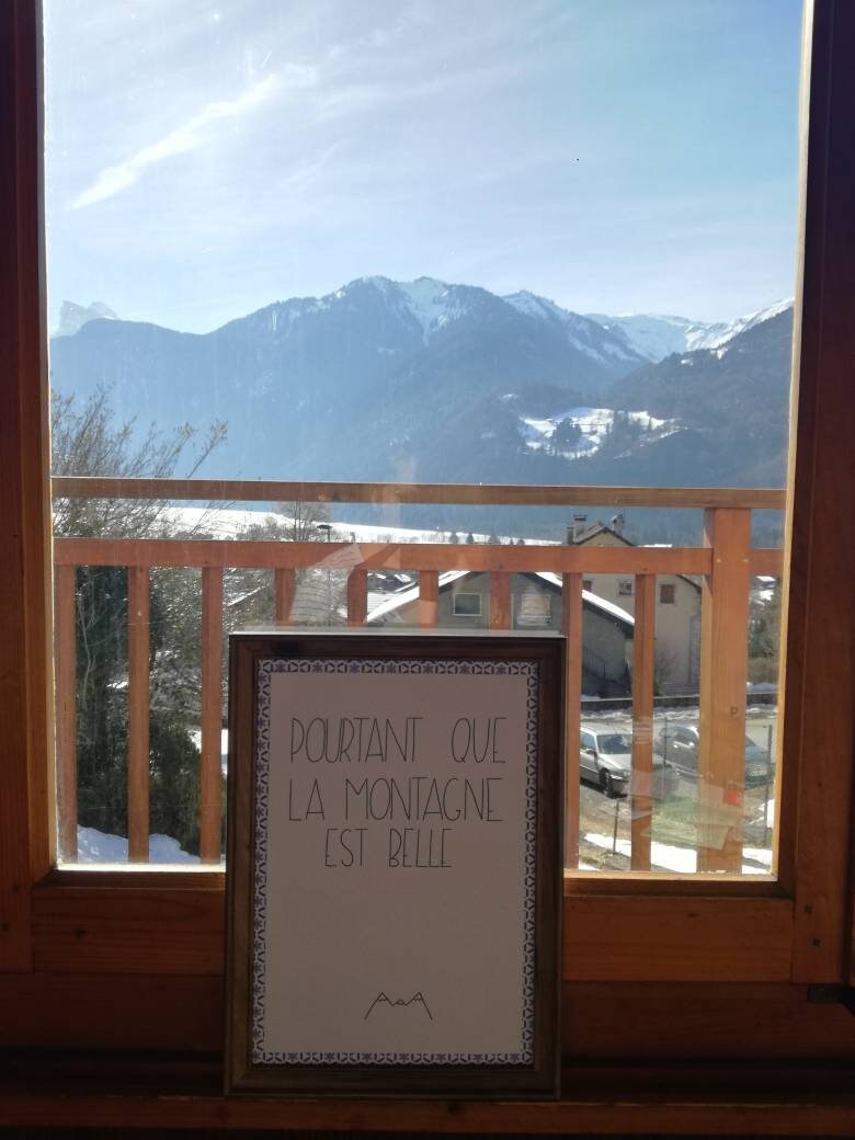 Que La Montagne Est Belle