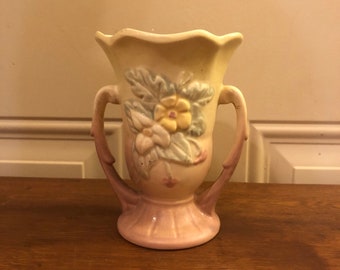 Very unusual Excellent Condition Vintage Ceramic PitcherVase from The Hull Pottery # W 3-5 12 GG