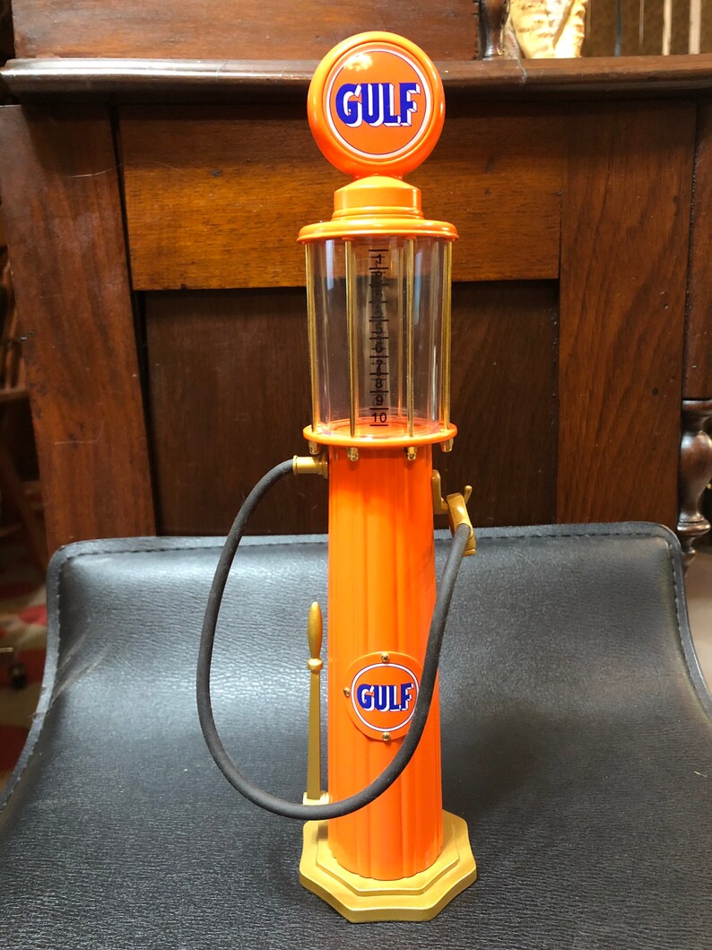 Gearbox Collectibles Gulf Wayne gas pump replica bank Etsy