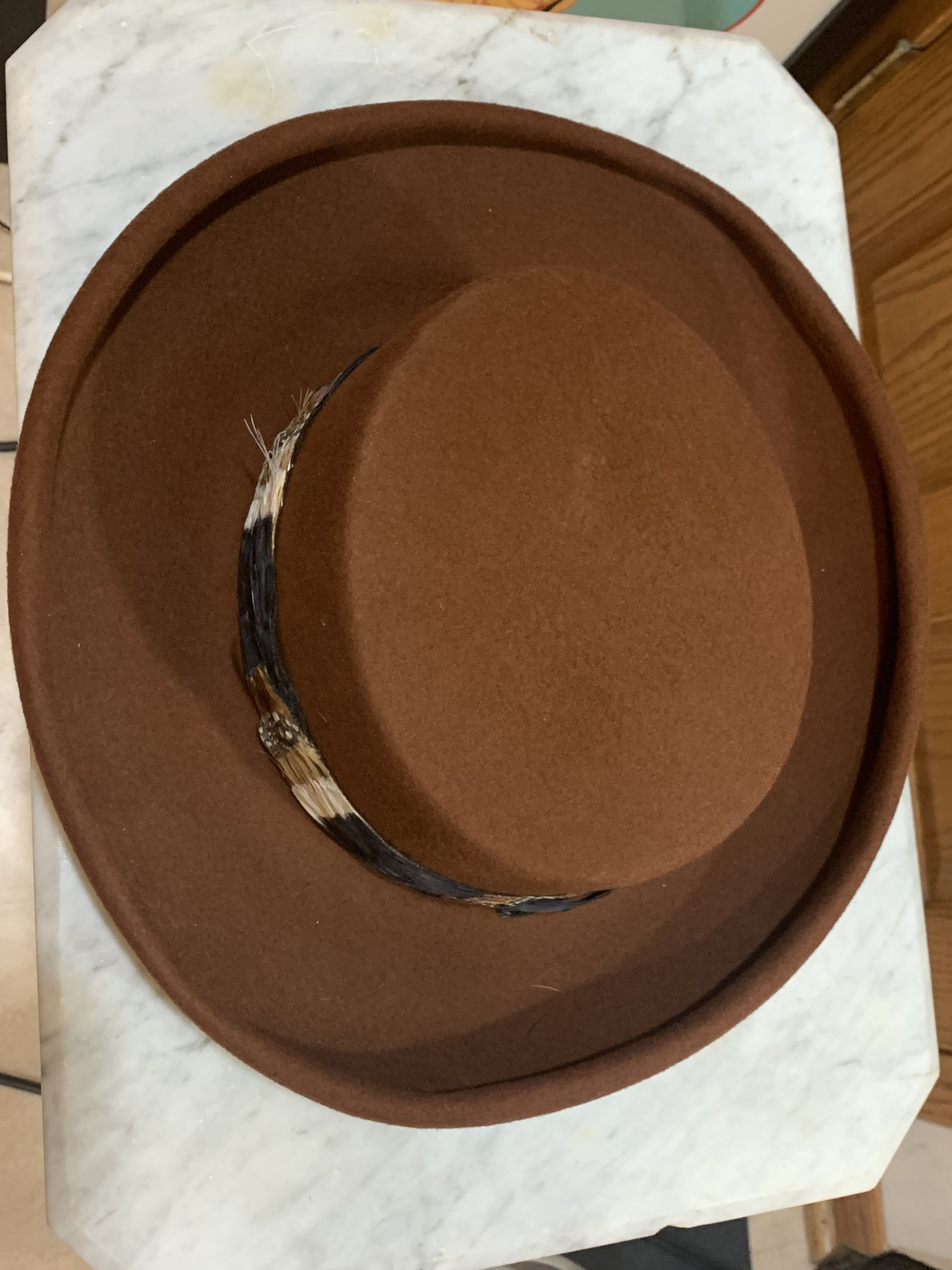 Gorgeous New 100% wool ladies equestrian hat. Made in the US by Bollman Hat Co. Bollman Hat Indiana Women main image 2