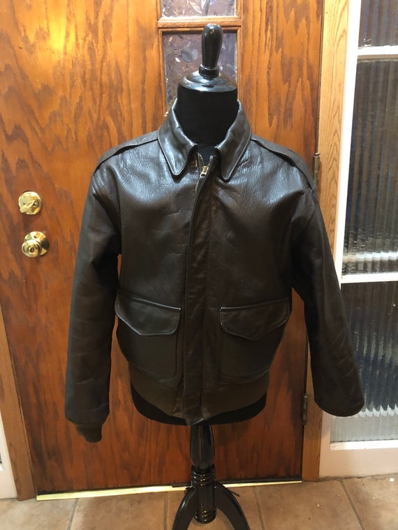 Vintage Avirex Limited US Army Air Forces Leather… - image 1